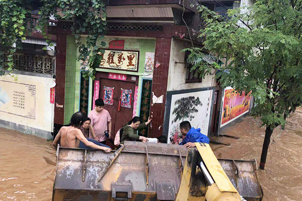 新鄉(xiāng)長(zhǎng)城支援救災(zāi)工作