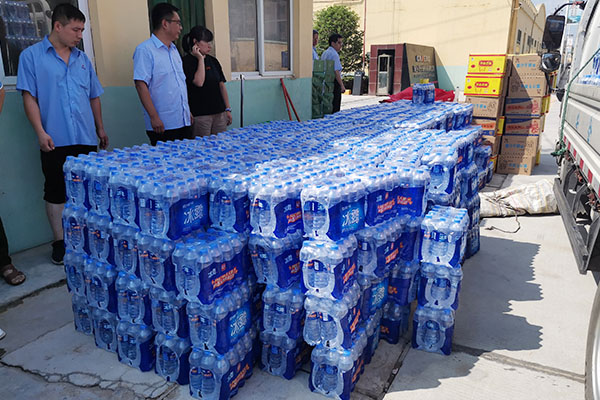 新鄉(xiāng)長城支援救災(zāi)工作