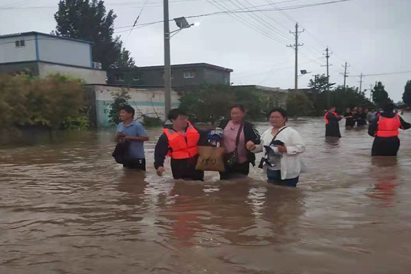 新鄉(xiāng)長(zhǎng)城支援救災(zāi)工作